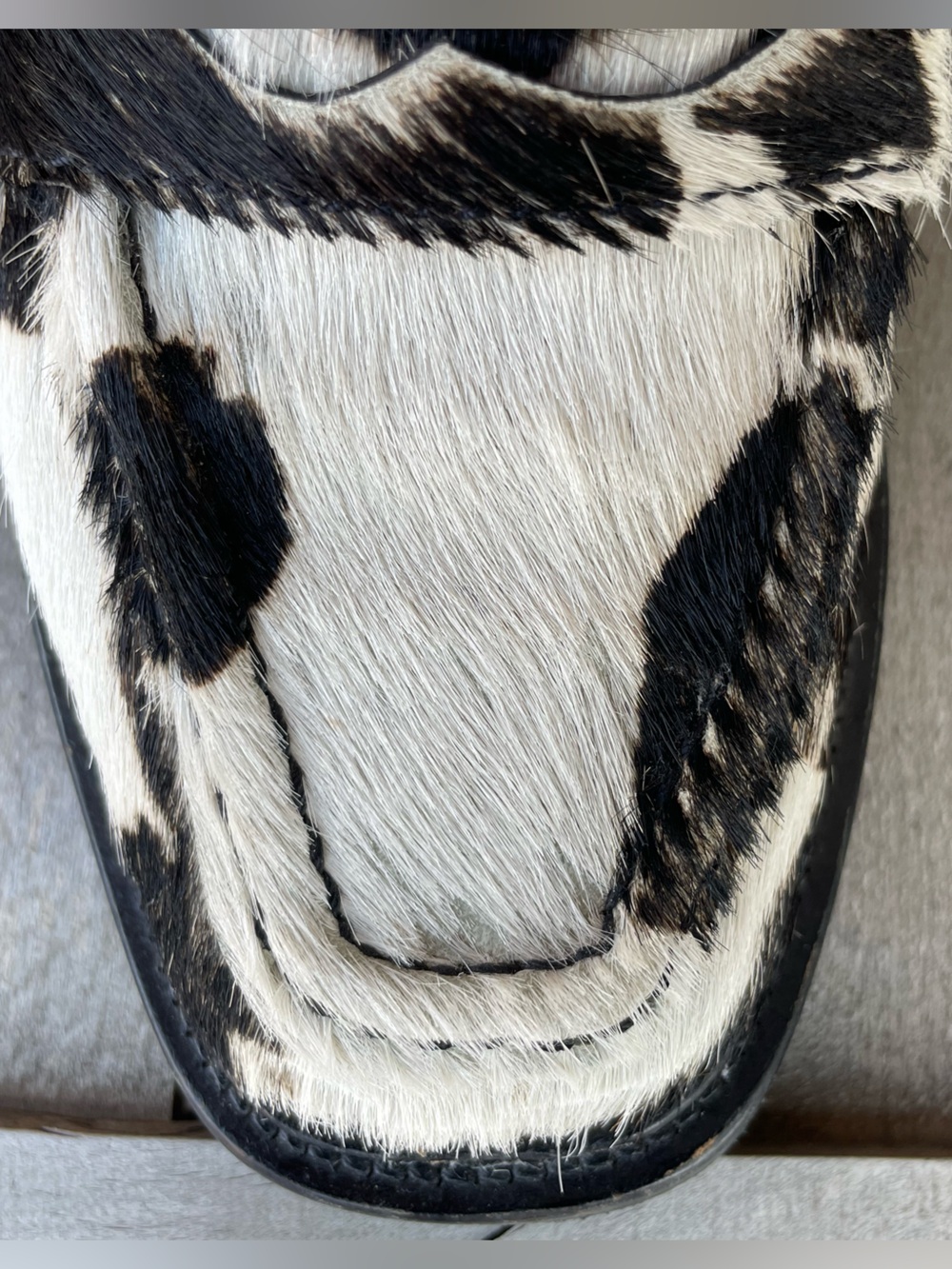 Cow print penny loafers - Picture 7 of 9
